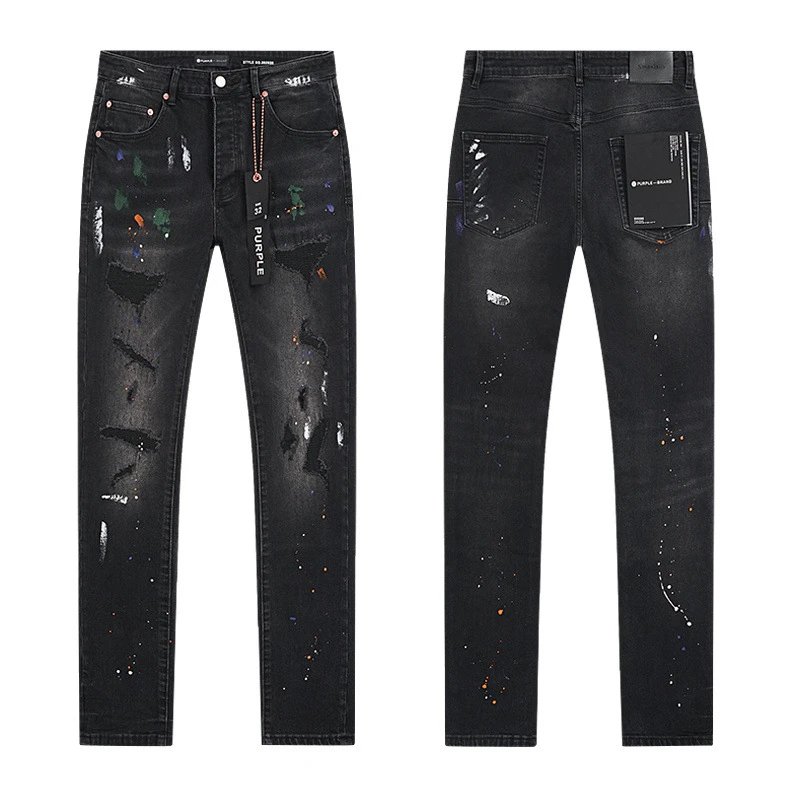 Design Distressed Black Flared Jeans - 26