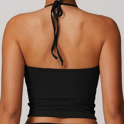 Alo Vests Halter Tie-Back Active Tank Top image 4