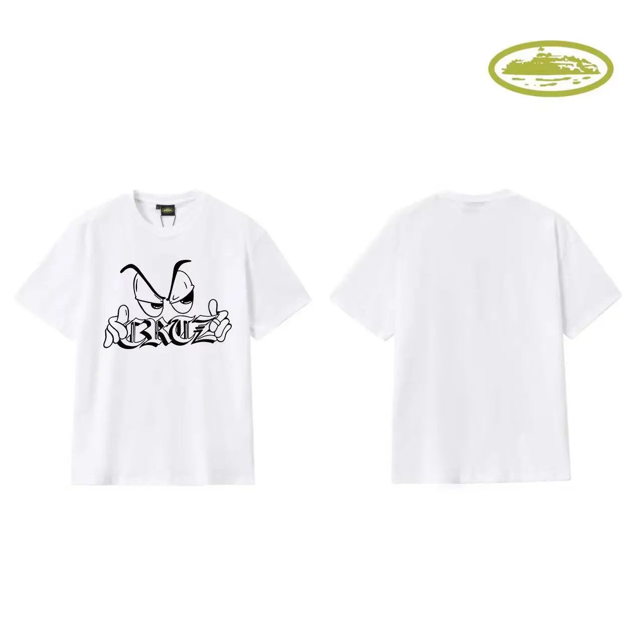 Design Cloud Burst Graphic T-Shirt White - 11