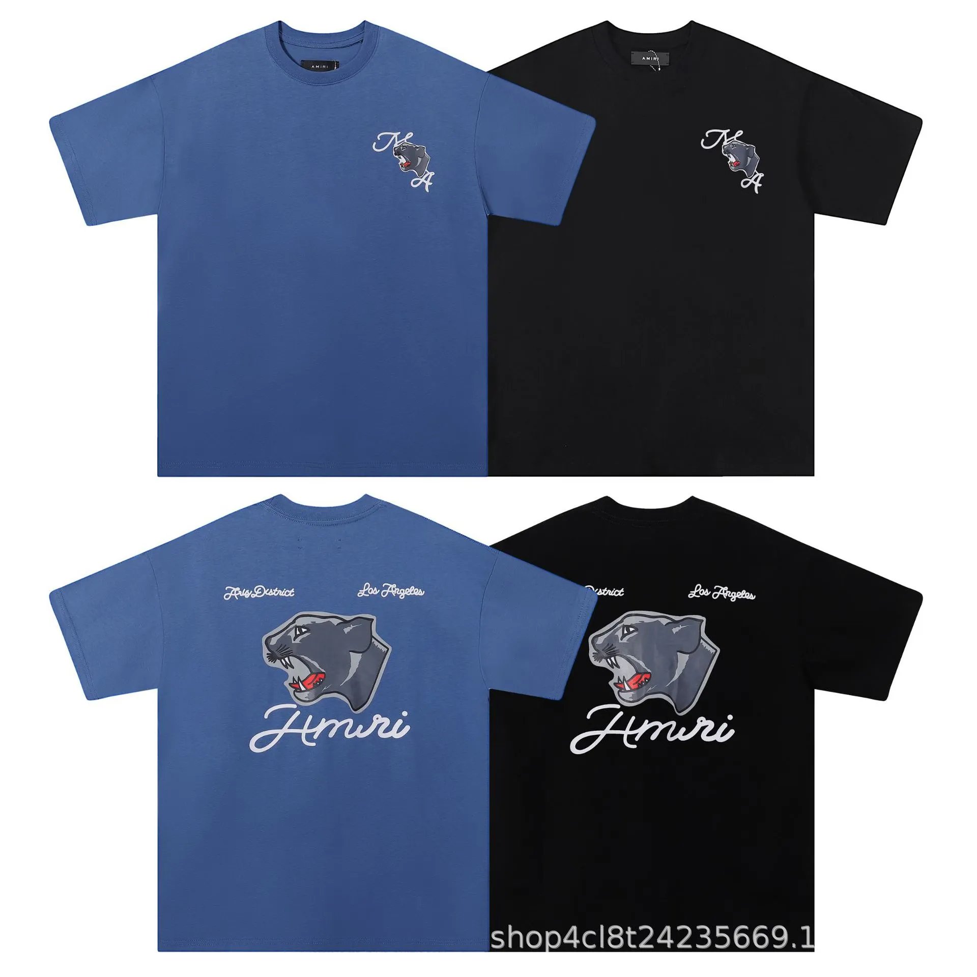 Amiri AMIRI Logo Print Black T-Shirt - 11