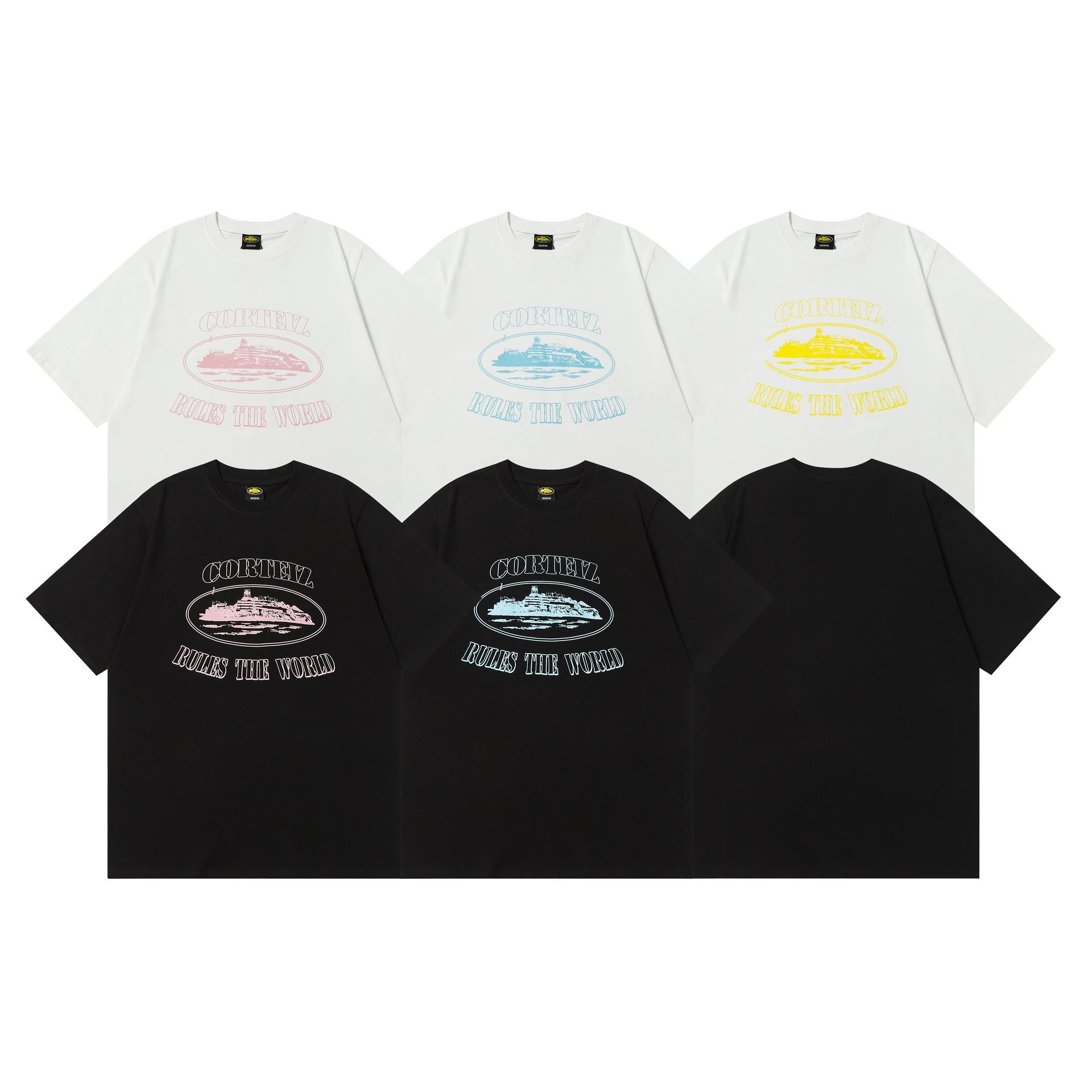 Design Flame Island Graphic T-Shirt White Tops.t Shirts - 8