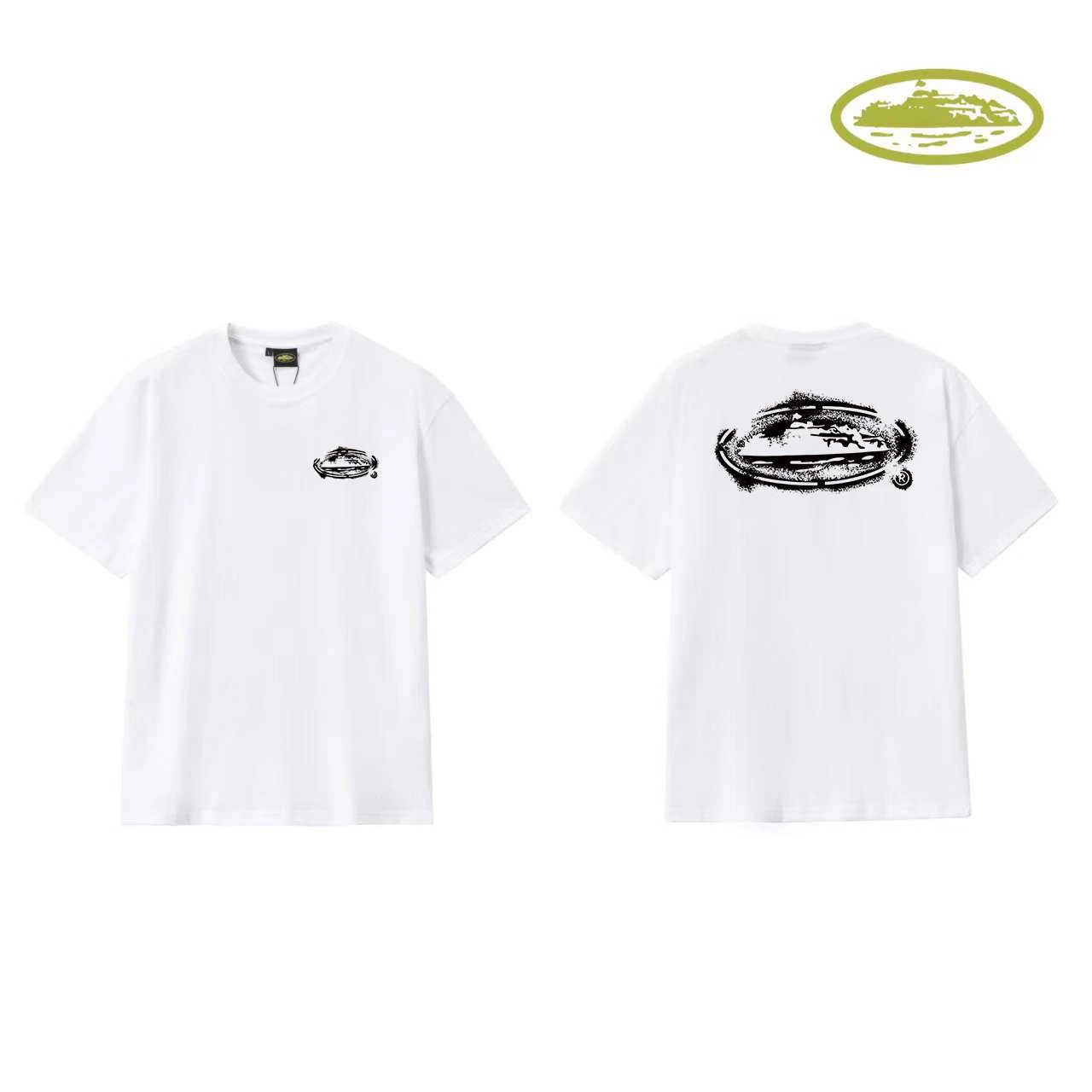 Design Cloud Burst Graphic T-Shirt White - 31