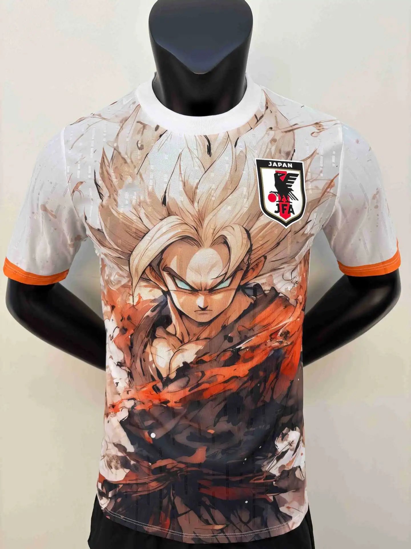 Japan Football Association x Dragon Ball Super Goku Ultra Instinct Jersey T-Shirt - 8