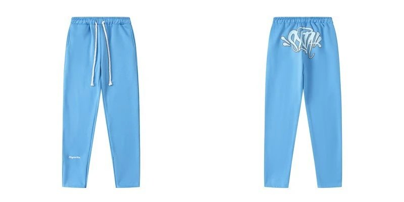 Design Graffiti Logo Black Hoodie and Sweatpants Set - 9