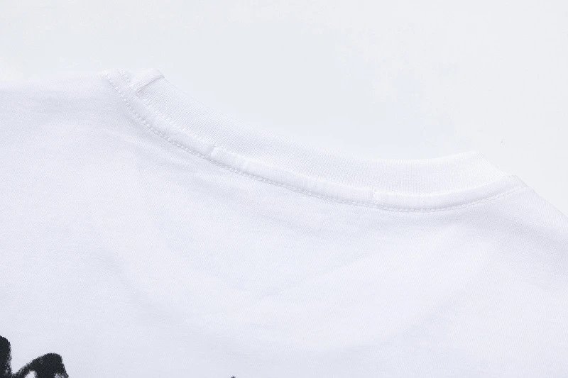 Off-White Crocodile Print Acid Wash Black T-Shirt - 17