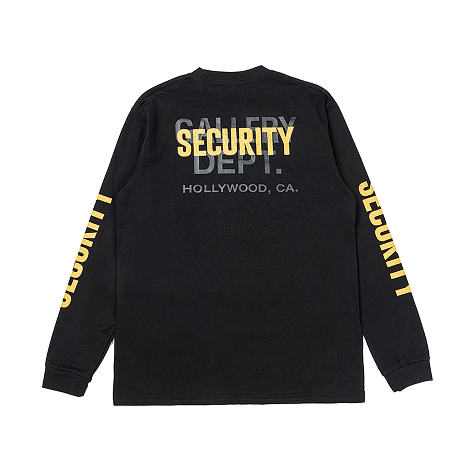 Gallery Dept. Hollywood Long Sleeve T-Shirt Black - 48