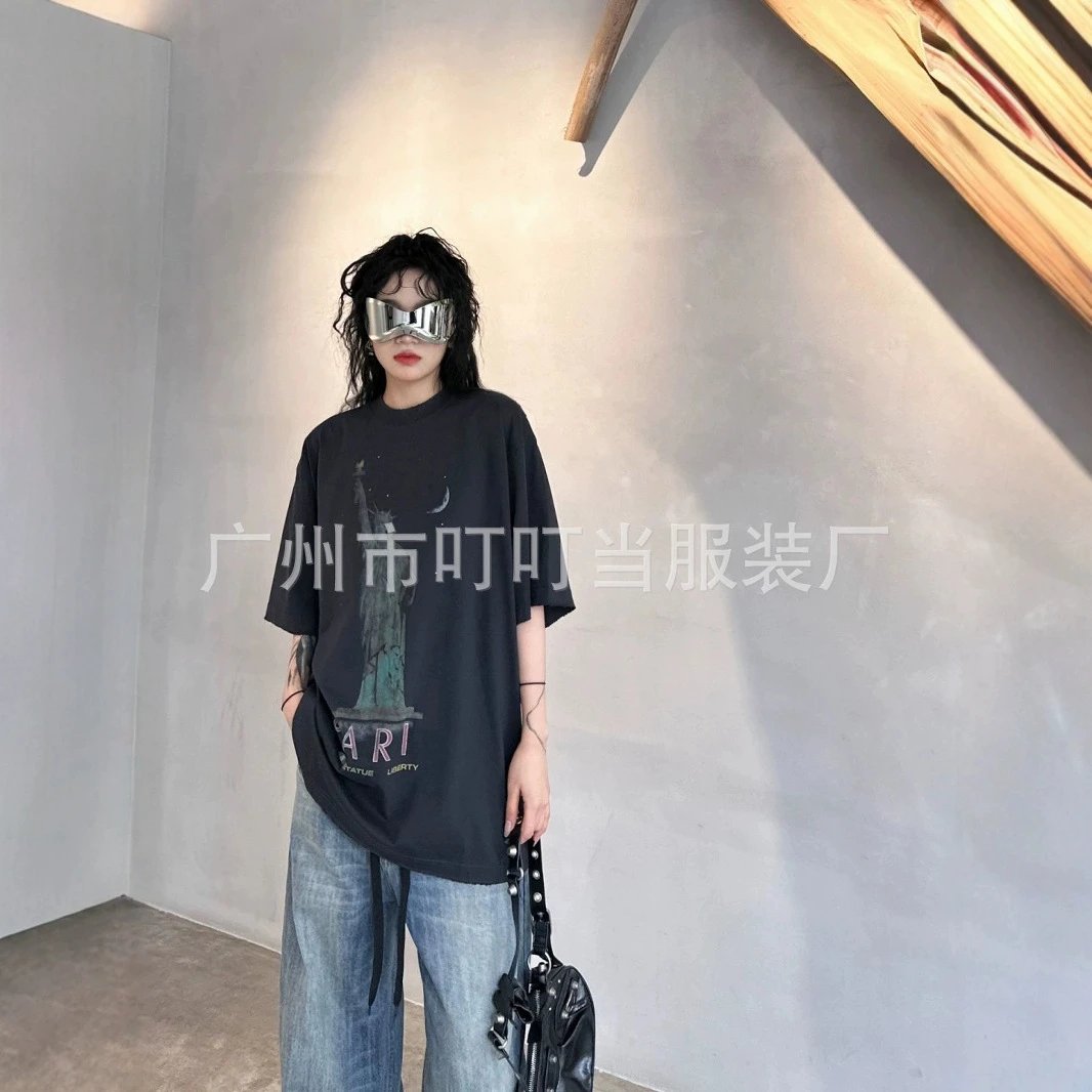 Design Blccnigeo Oversized Graphic T-Shirt Dark Gray T-Shirts - 11