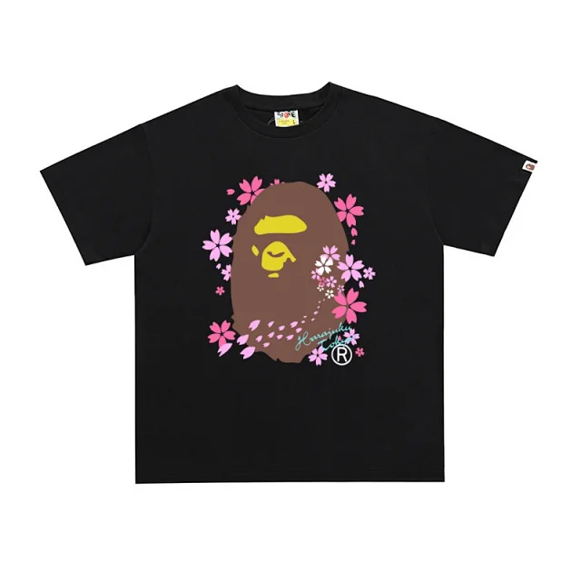 A BATHING APE T-Shirts Short-Sleeve Head Logo Graphic product detail image 16