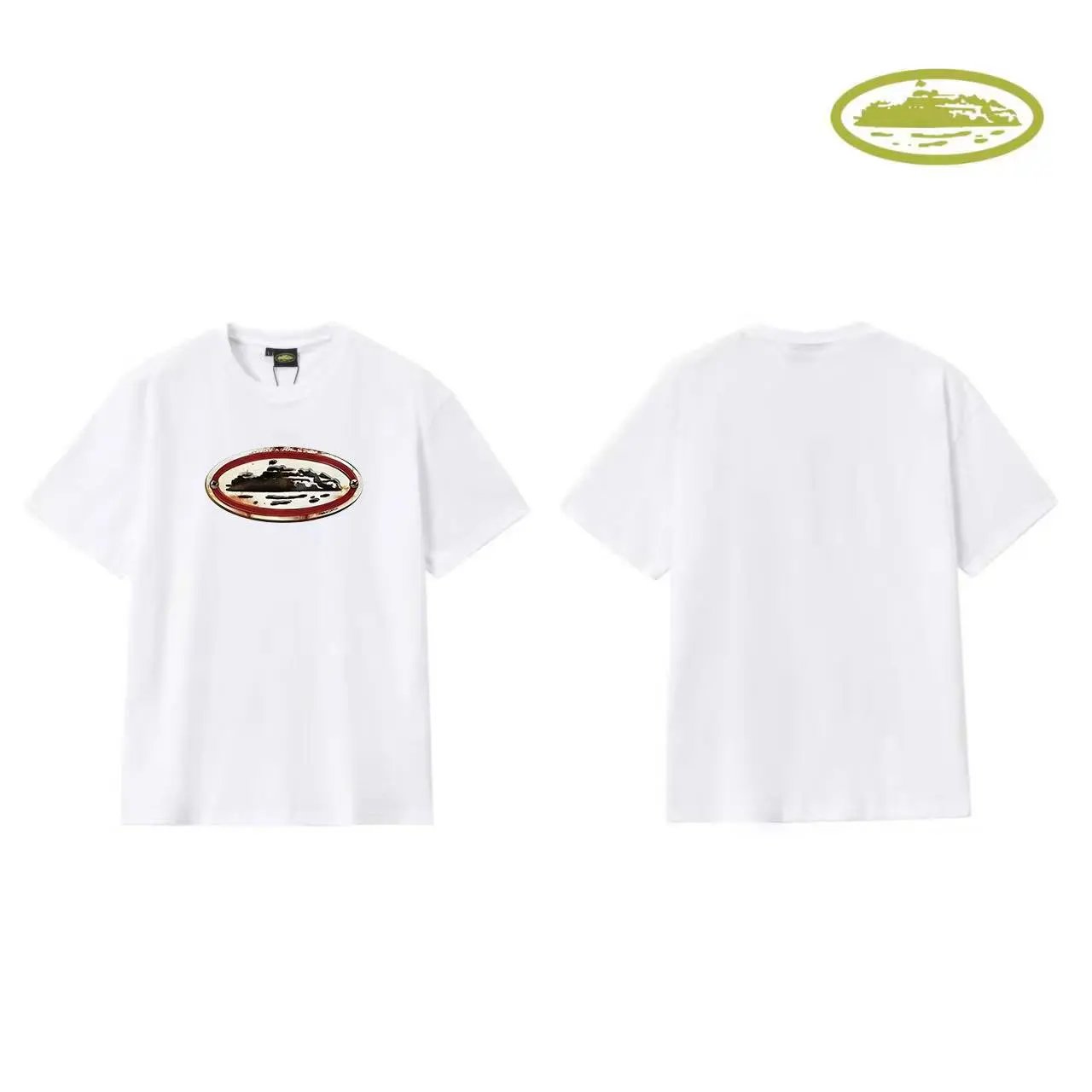 Corteiz Script Logo White T-Shirt - 15