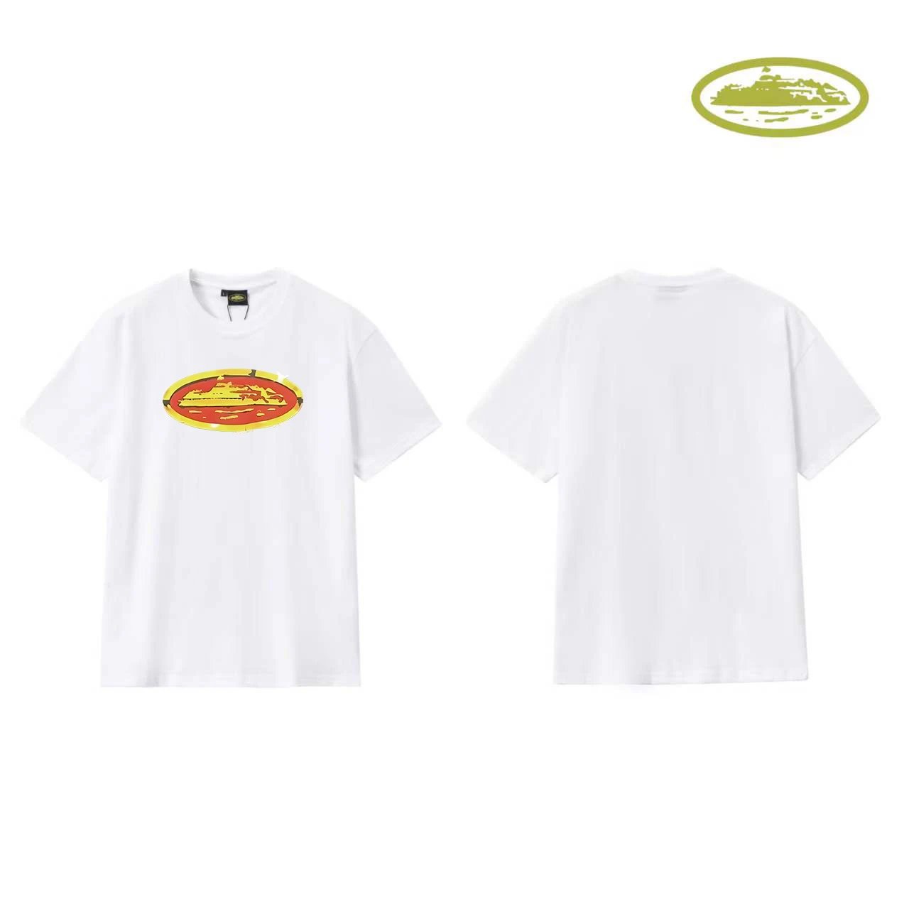 Corteiz Script Logo White T-Shirt - 17