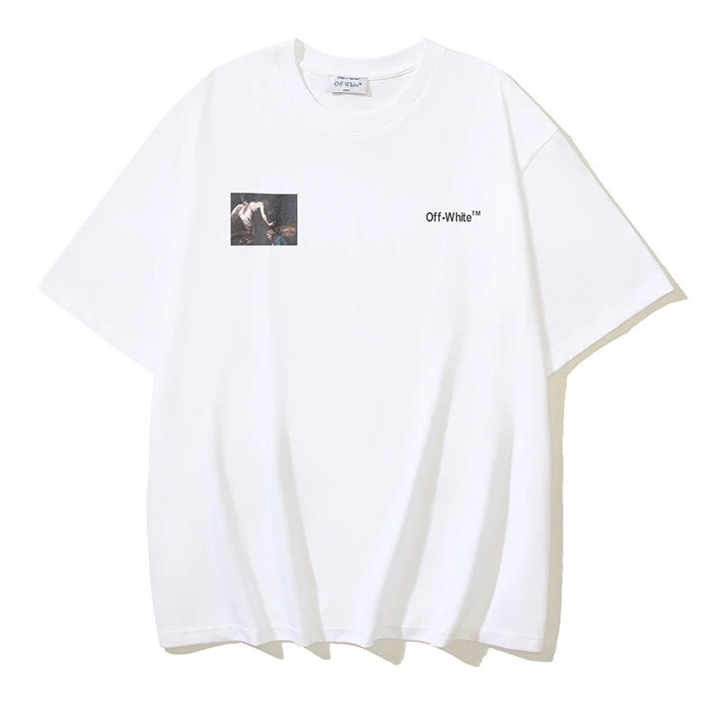 Off-White T-Shirts Short-Sleeve Graphic T-Shirt — 179 white