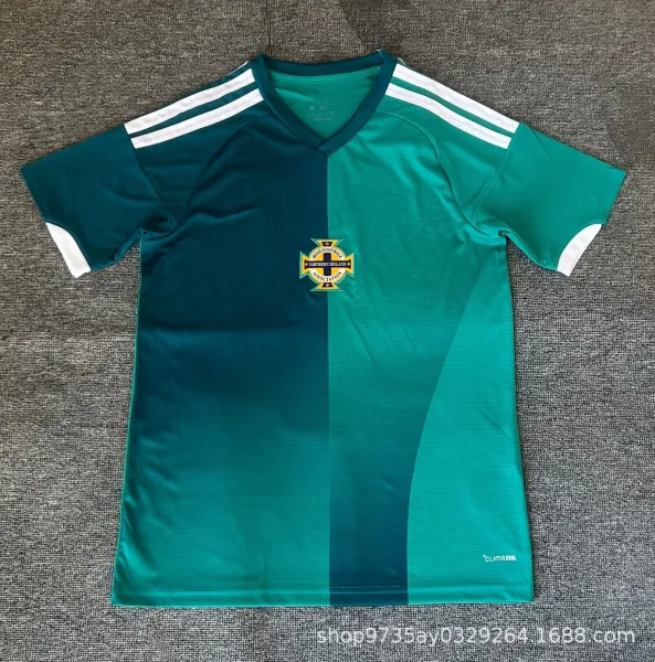 Adidas Northern Ireland National Team 2023 Away Jersey Green - 1