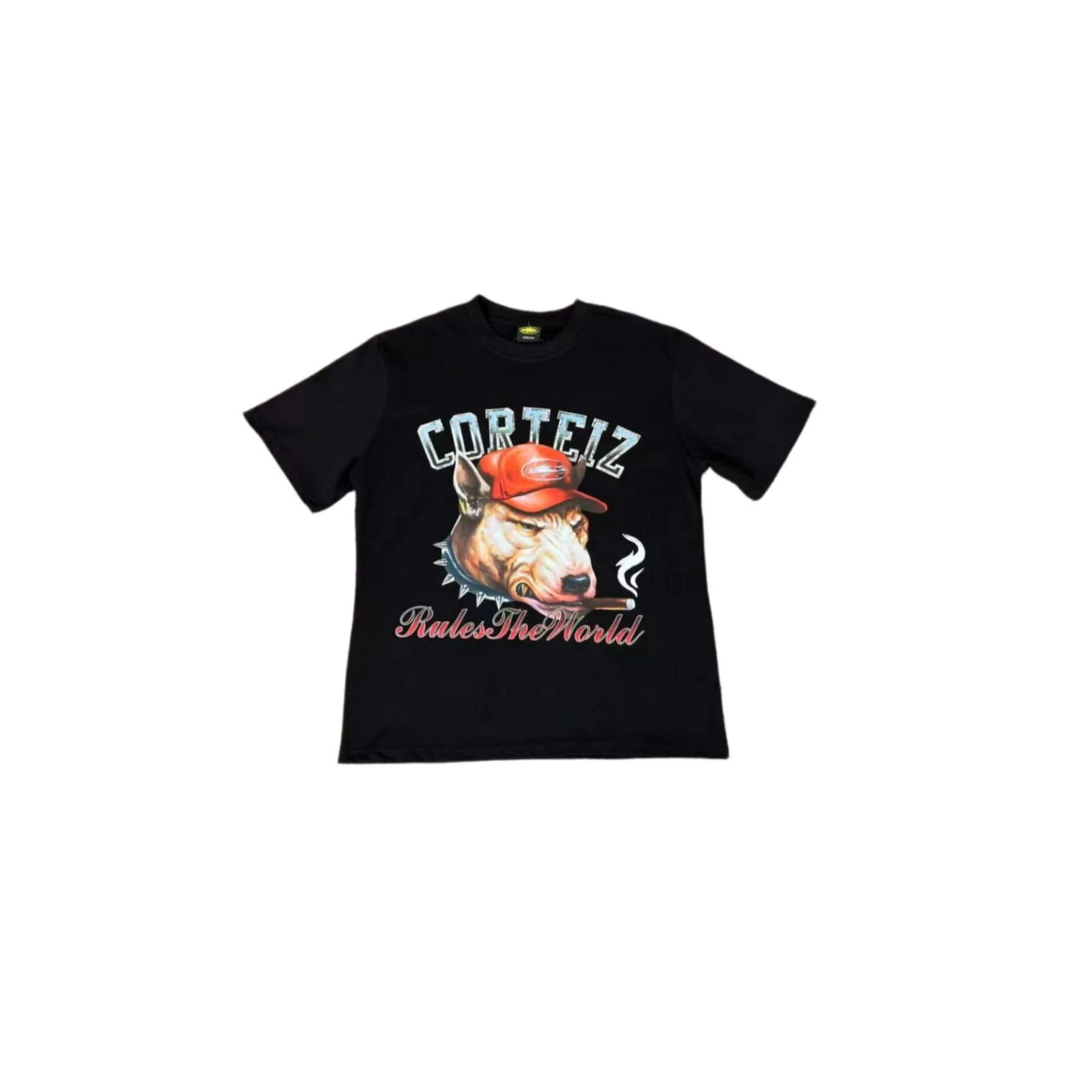 Corteiz Rules The World Black T-Shirt - 21