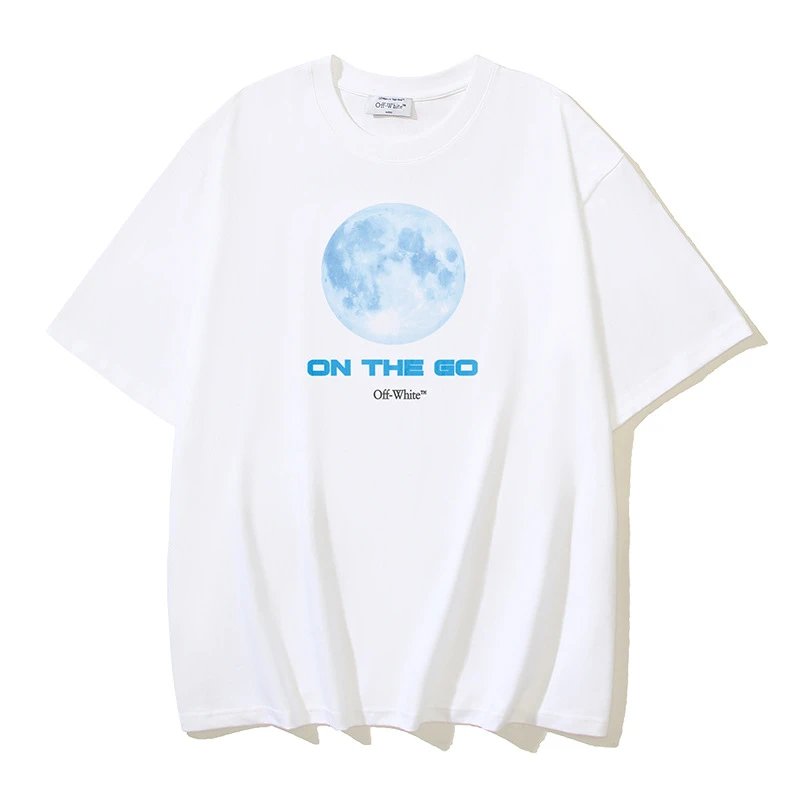 Off-White Melting Arrow Graphic White T-Shirt - 9