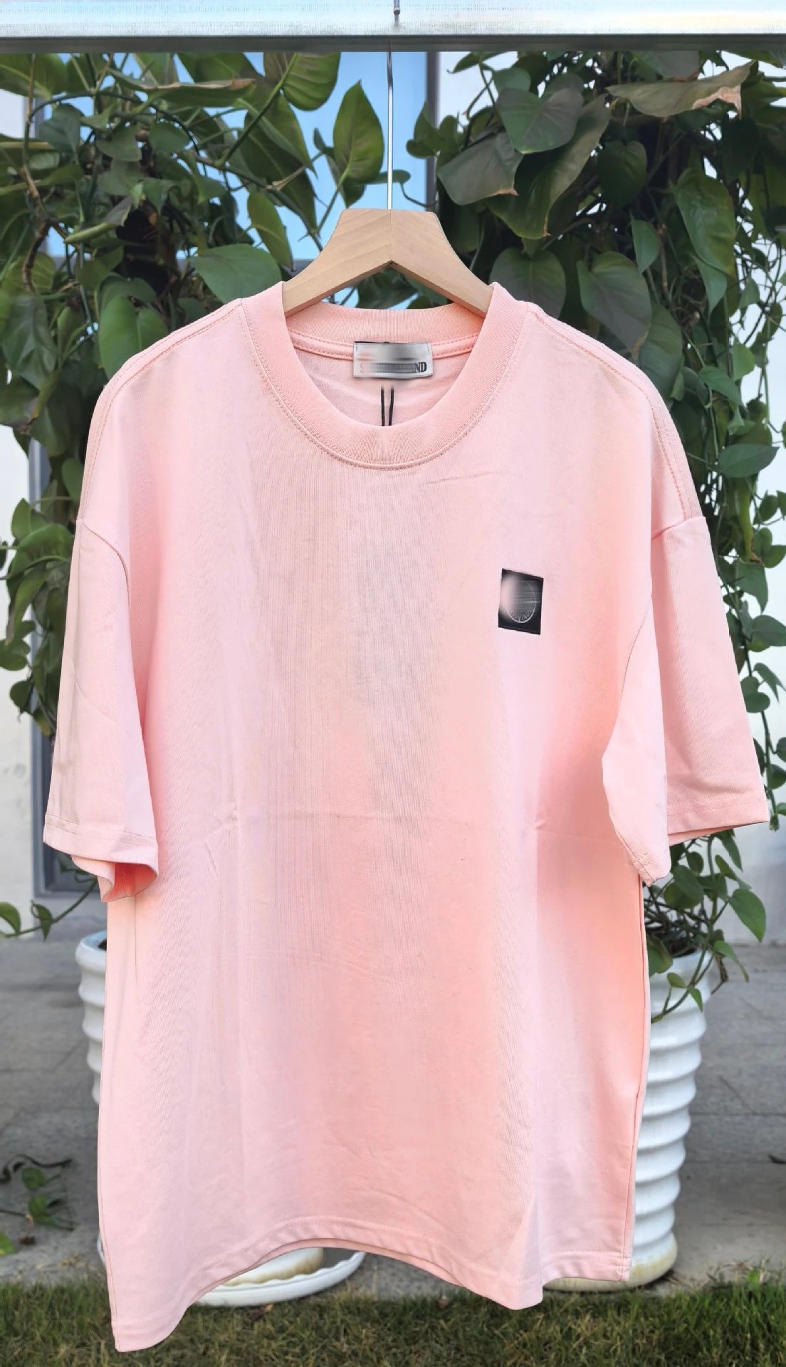 Design Minimalist Pocket T-Shirt Navy - 6