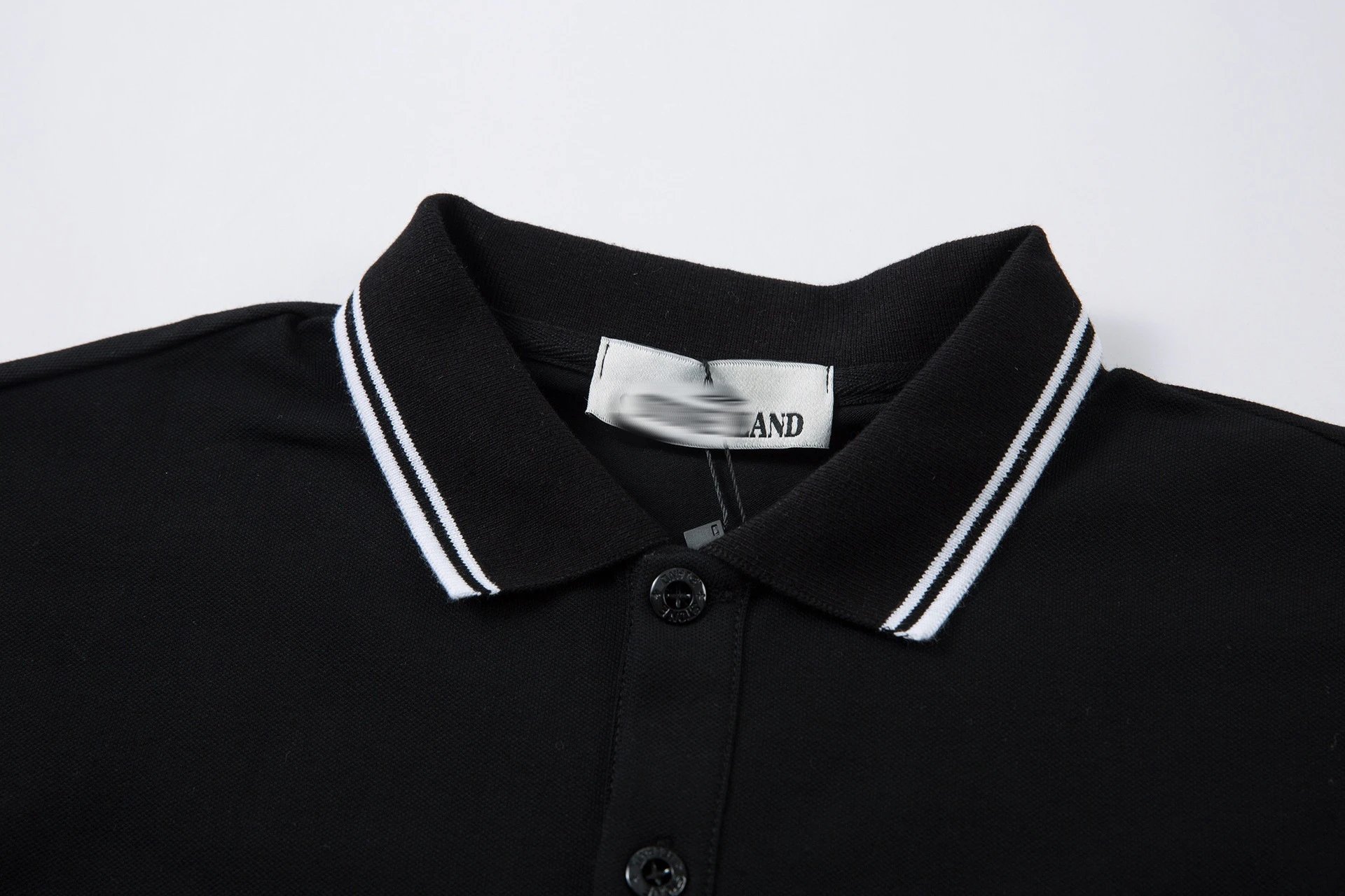 Design Polo Shirt Navy Piqué with Square Logo Patch - 15