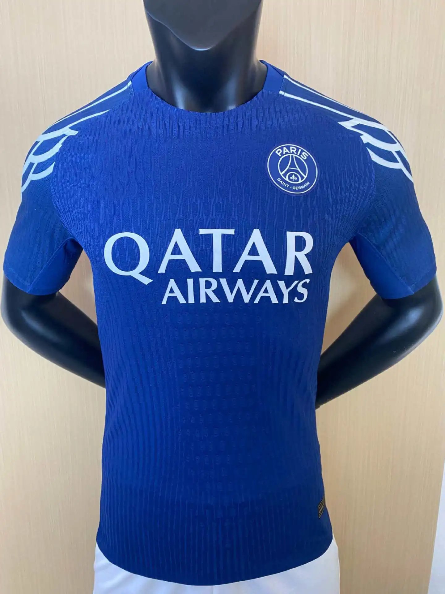 Inter Milan 2023-24 Home Jersey Blue and Black Striped Football Jersey - 17