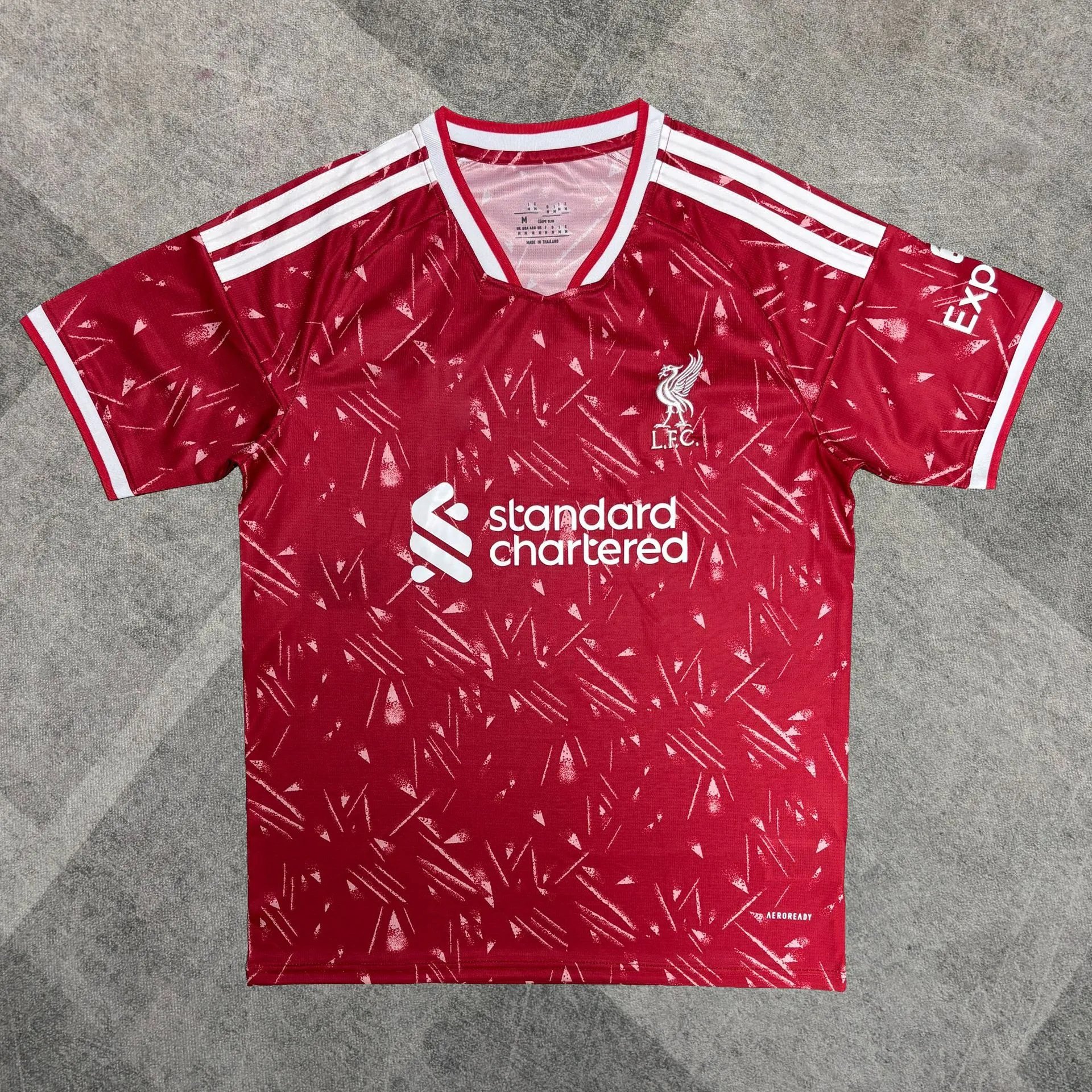 Design Club Tijuana x Caliente x Carl's Jr. Red and Navy Soccer Jersey - 30