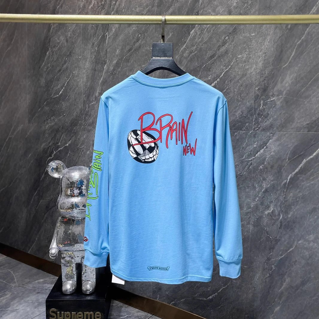Chrome Hearts T-Shirts Graphic Long-Sleeve T-Shirt image 3
