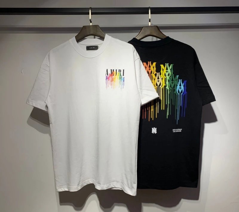 Amiri AMIRI Logo Print Black T-Shirt - 35
