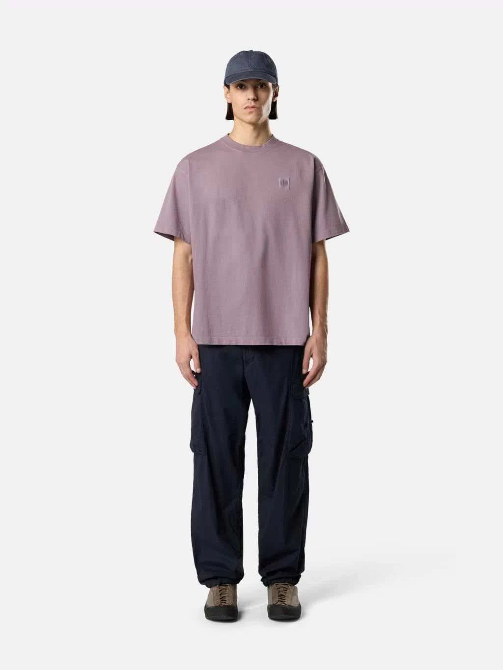 Design Minimalist Patch T-Shirt Dusty Pink T-Shirt - 22