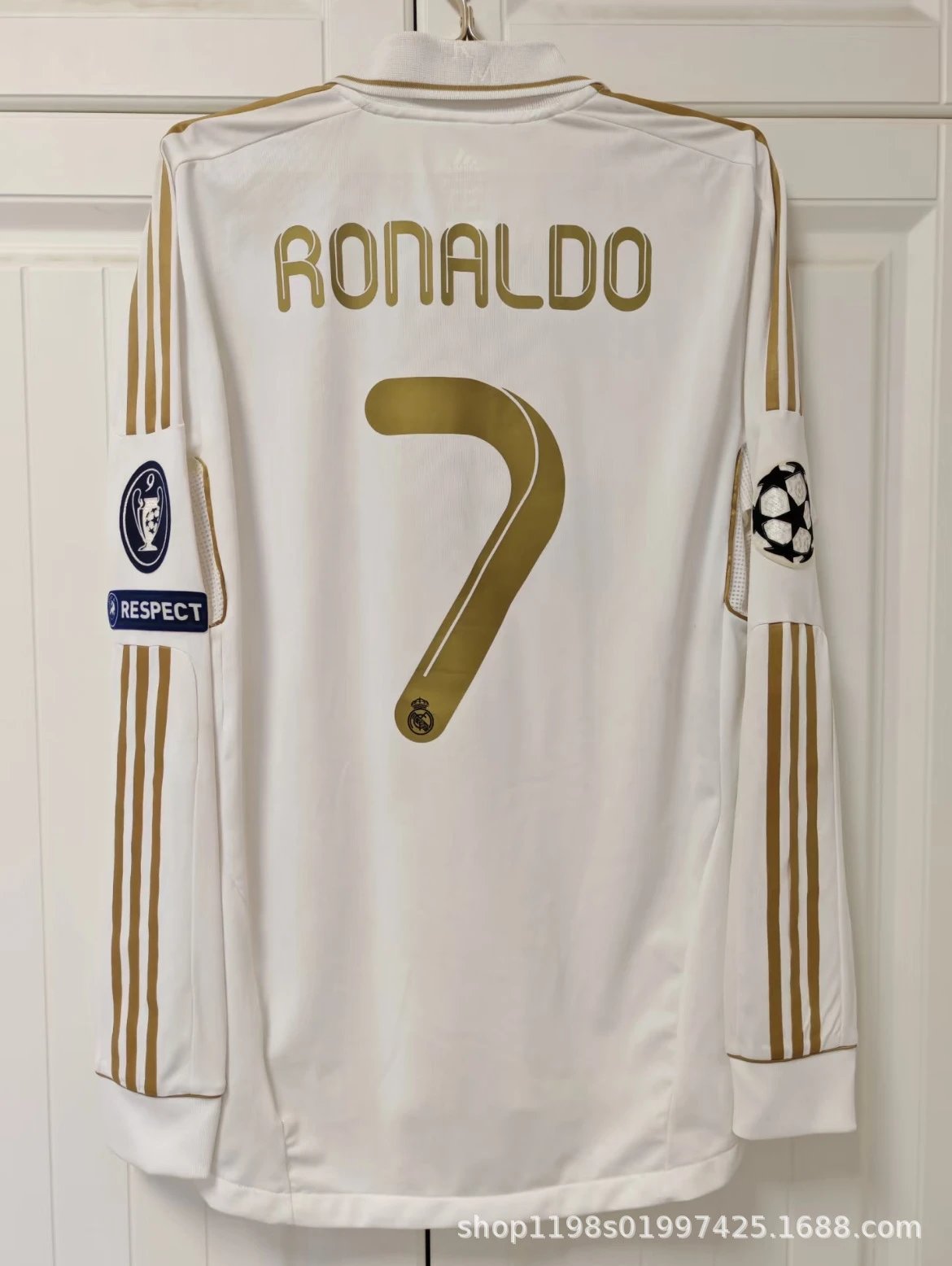 Real Madrid x Adidas 2017 Champions League Third Jersey Turquoise Ronaldo #7 - 15