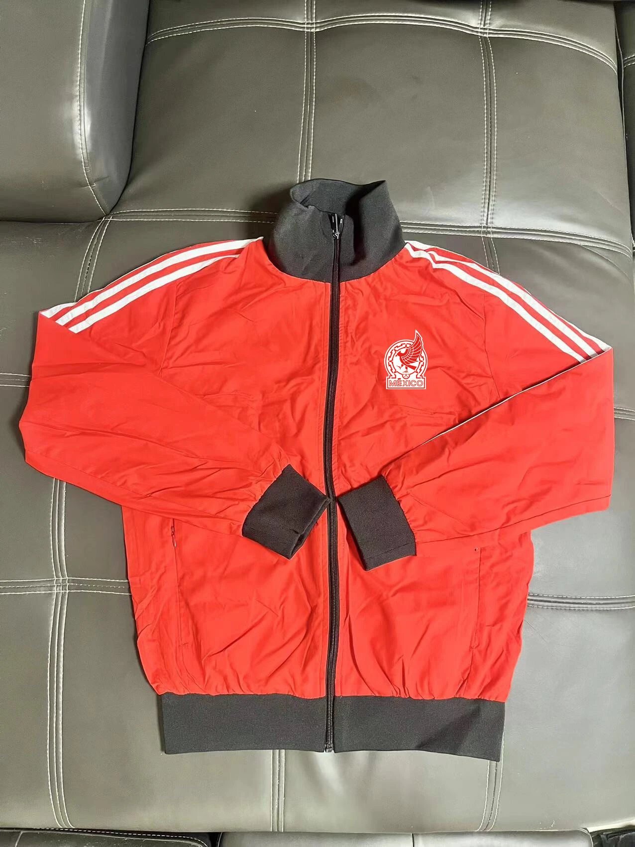 Corinthians SC Internacional Track Jacket Red / Black Outerwear - 8