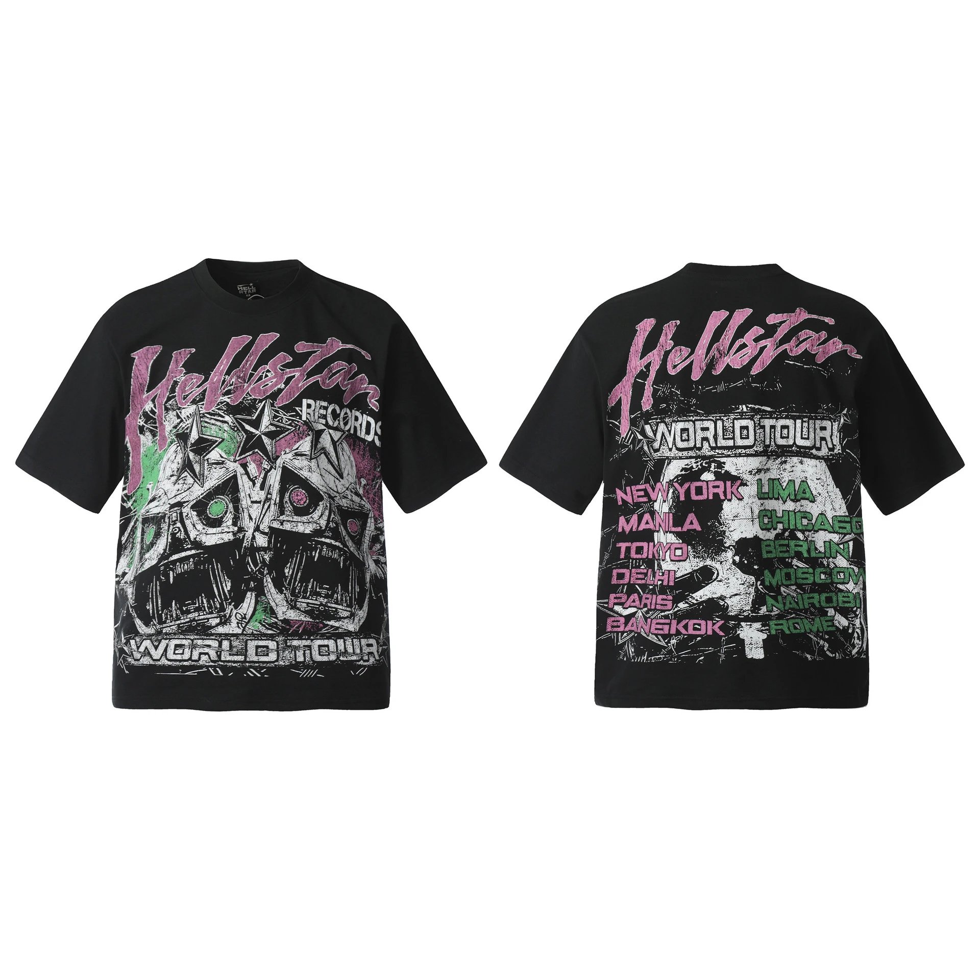 Hellstar Electric Skull Black T-Shirt - 3