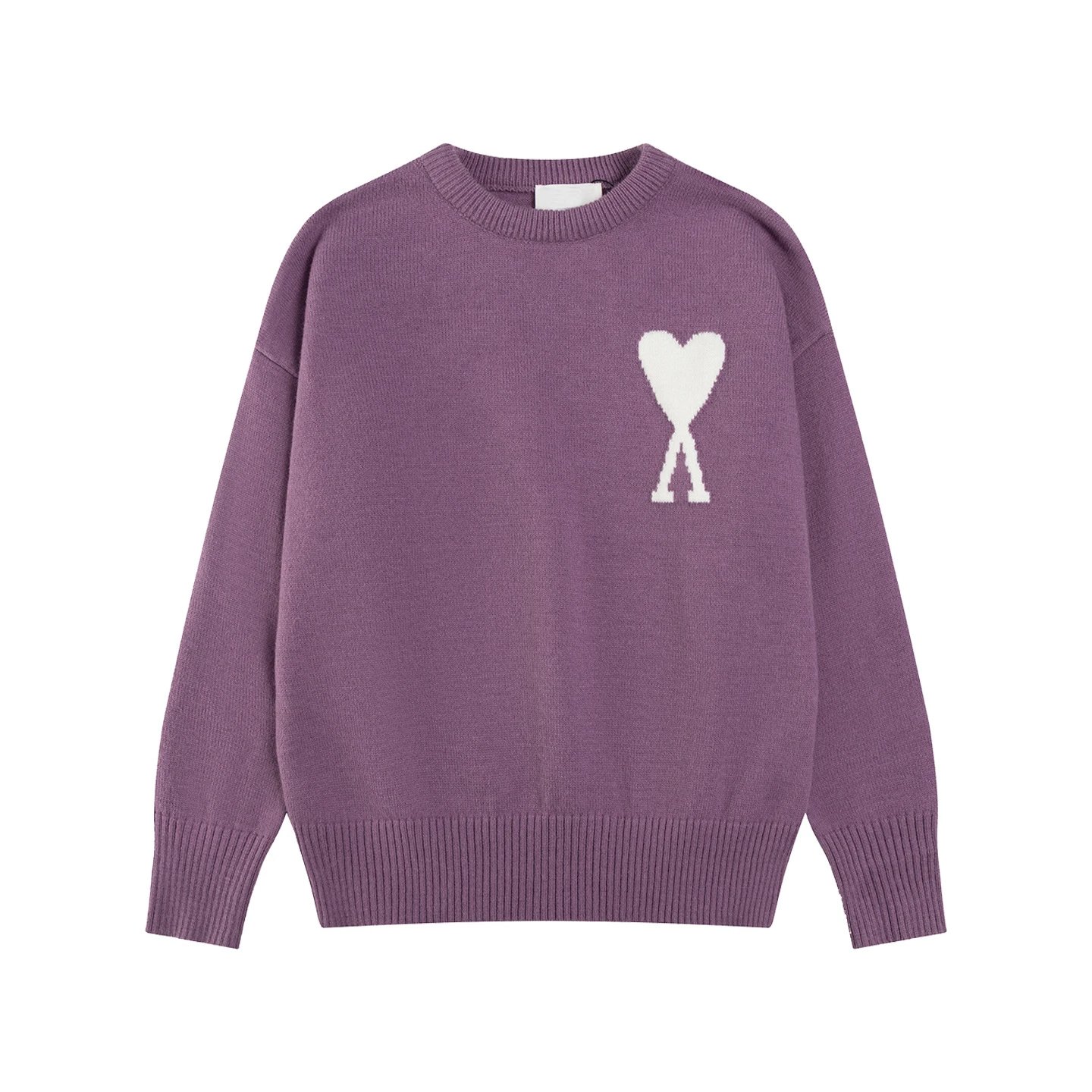 Comme des Garçons Play Heart Logo Knit Sweater Mustard Yellow - 21