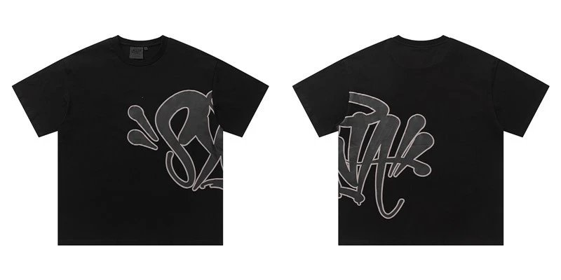 Design Graphic Print Oversized T-Shirt Green - 8