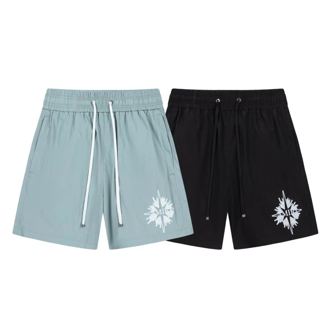 Design Embroidered Logo Shorts Gray - 3