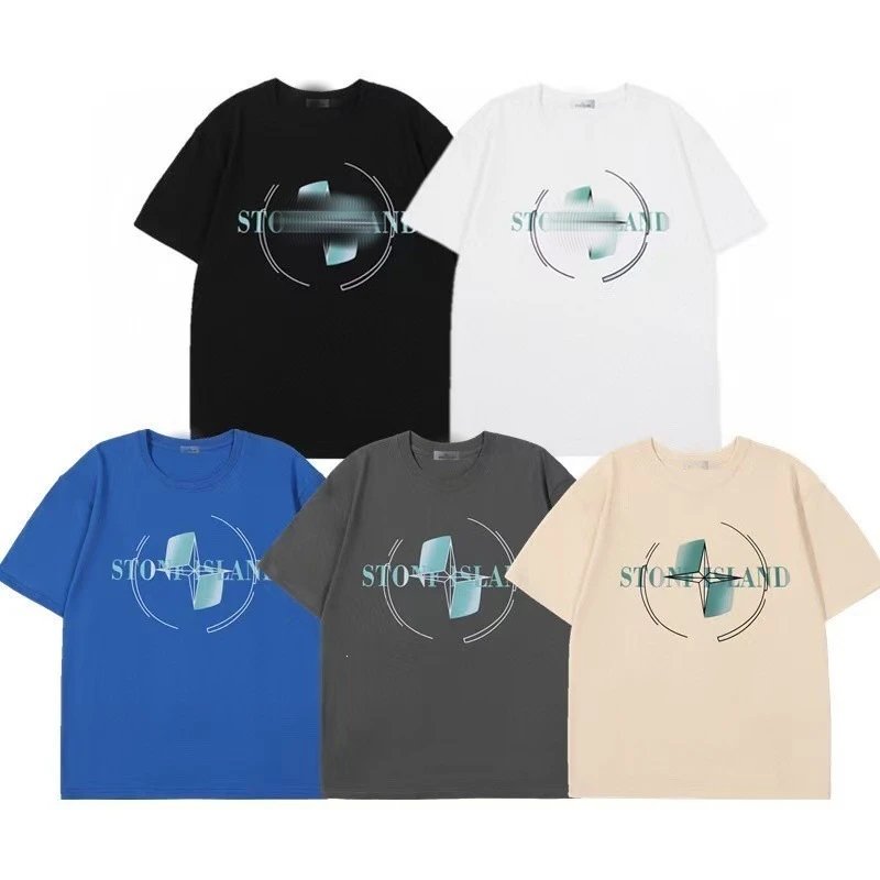 Stone Island Compass Logo T-Shirt Blue - 7