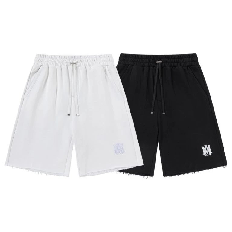 Design Embroidered Logo Shorts Gray - 11