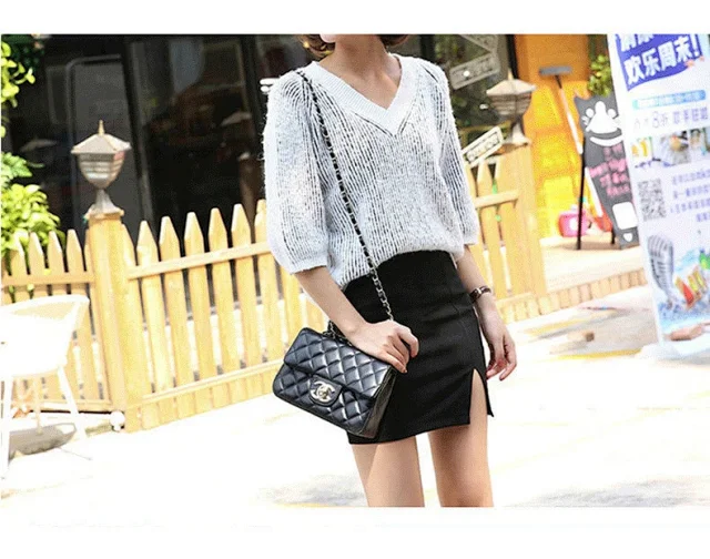 Chanel Shoulder Bags Quilted flap chain bag with interlocking CC turn-lock product detail image 20