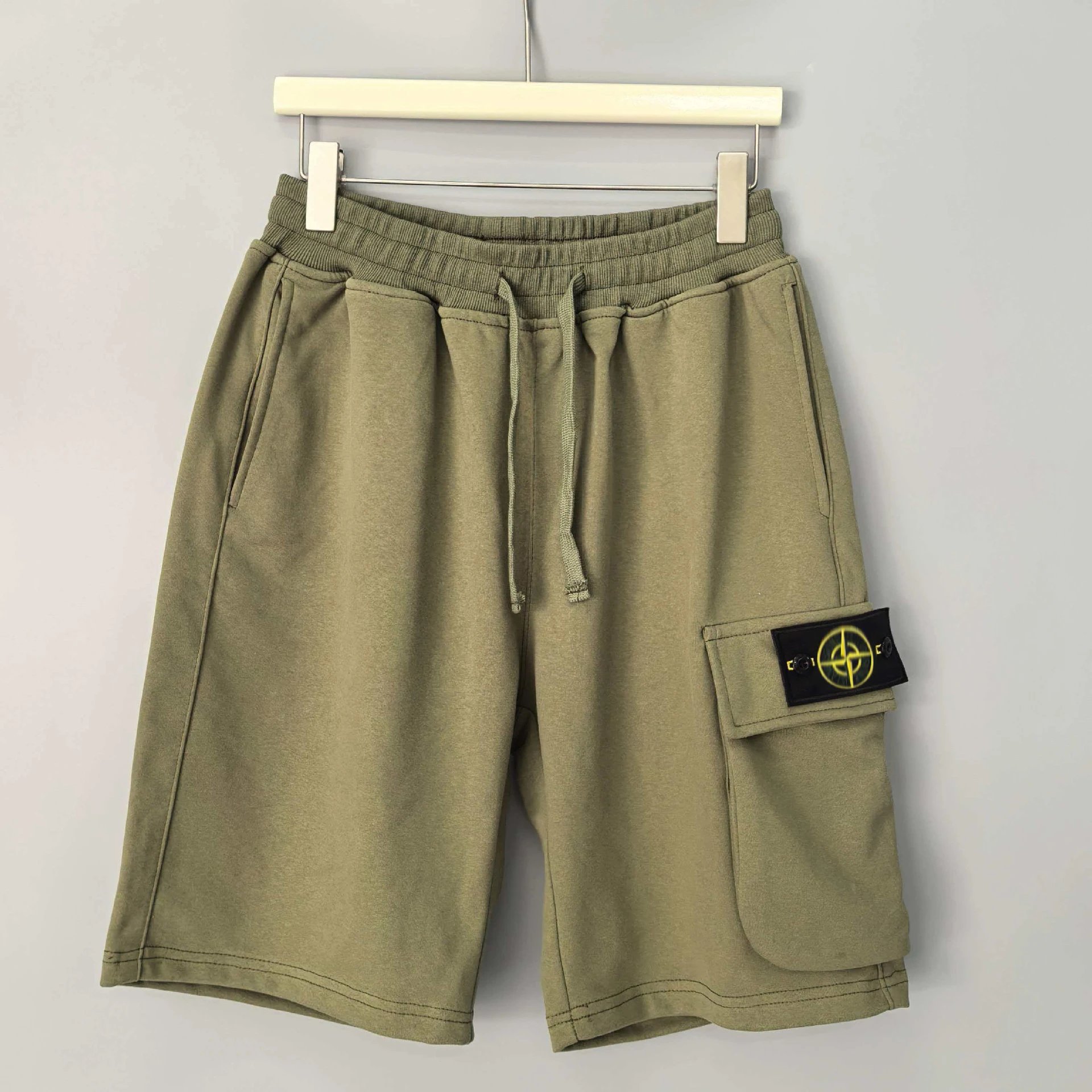 Stone Island Cargo Shorts Black - 9