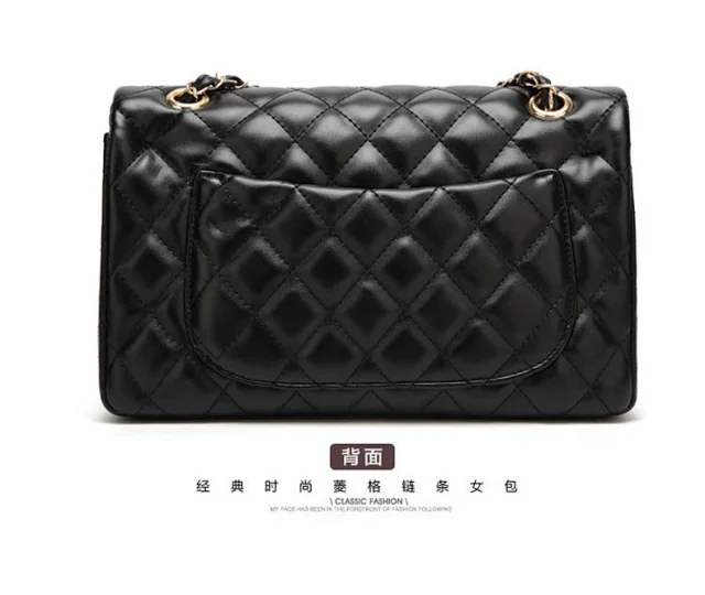 Chanel Shoulder Bags Quilted flap chain bag with interlocking CC turn-lock product detail image 27