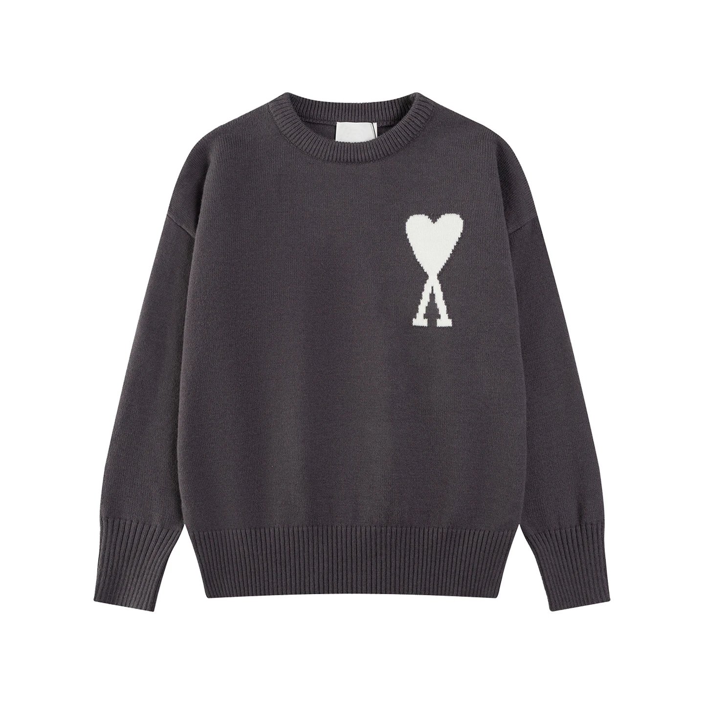 Comme des Garçons Play Heart Logo Knit Sweater Mustard Yellow - 19
