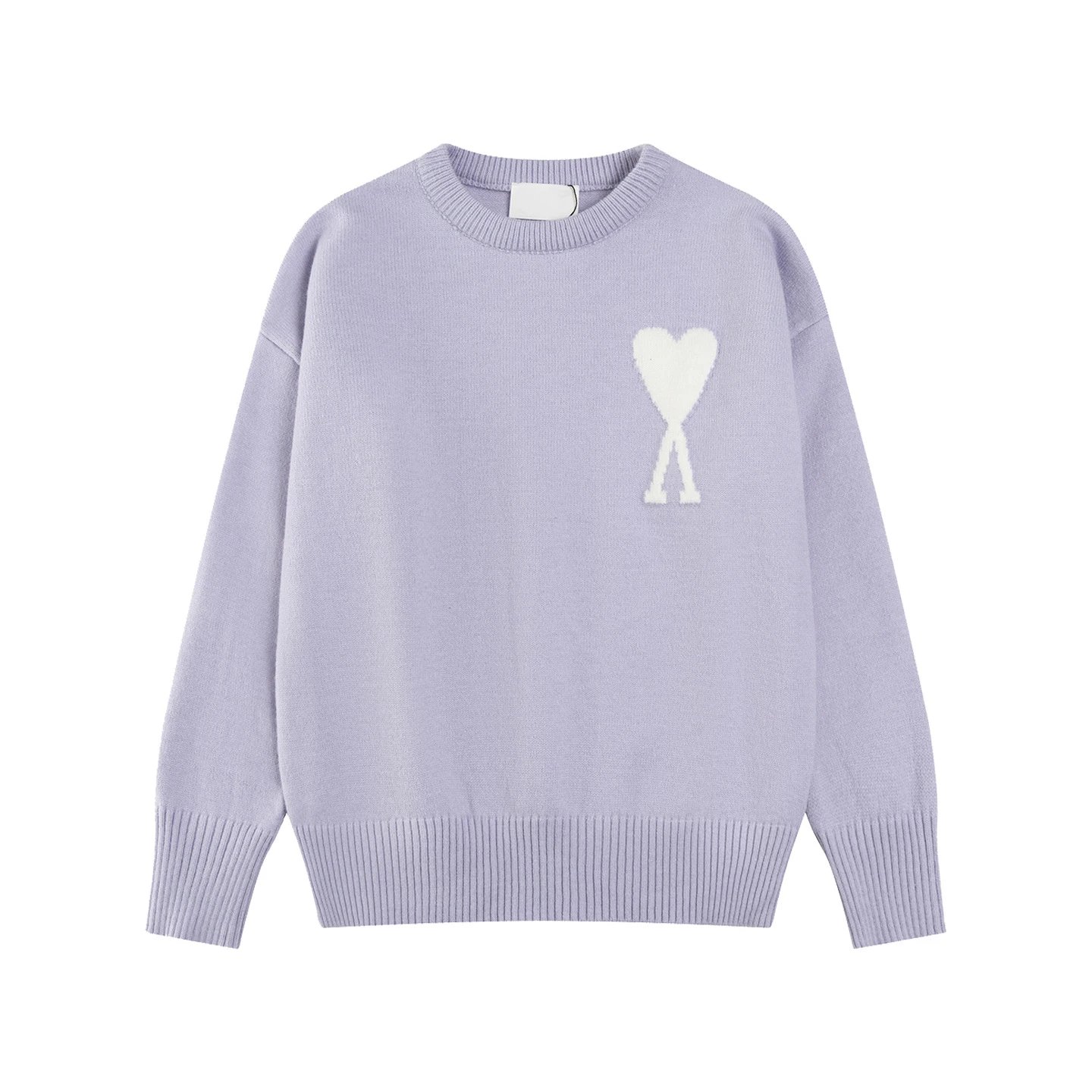 Comme des Garçons Play Heart Logo Knit Sweater Mustard Yellow - 27