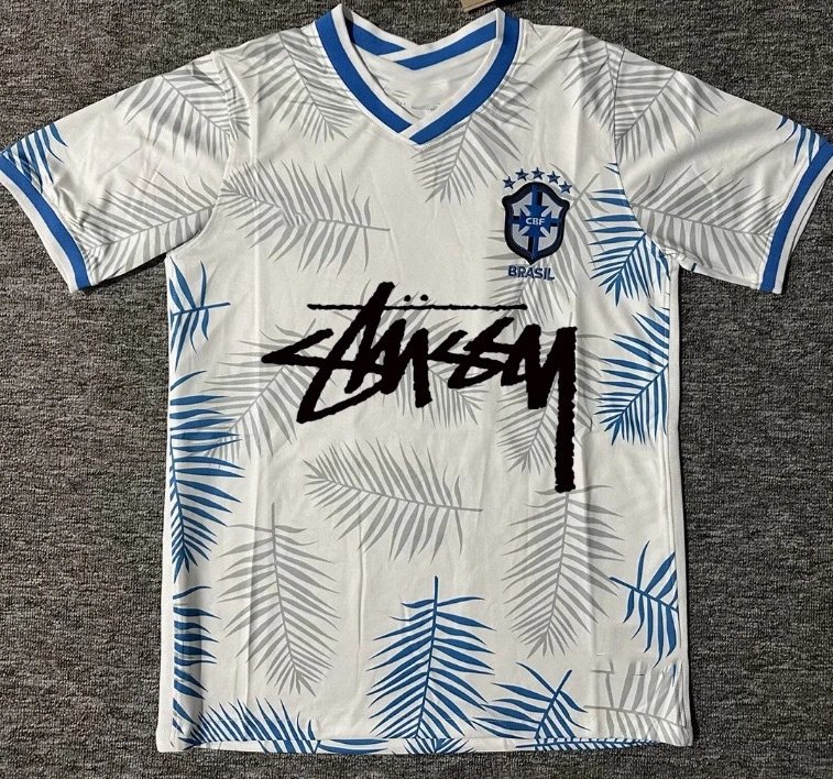 Stussy x CBF Brazil National Team Jersey Yellow / Green - 14