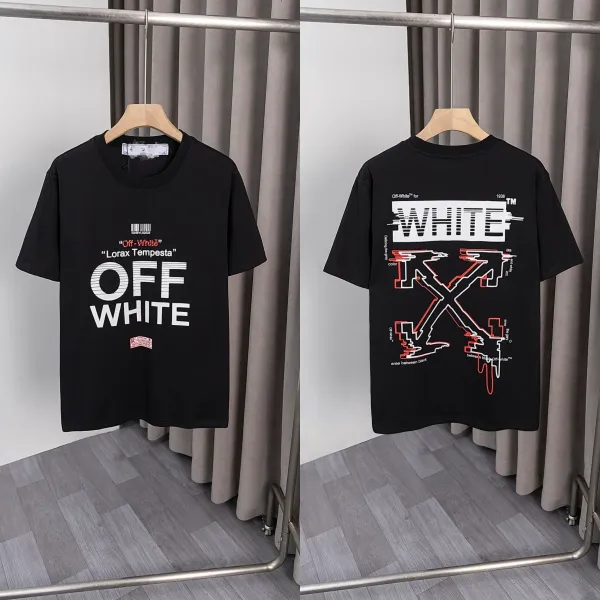 Off-White Lorax Tempesta Black T-Shirt - 1