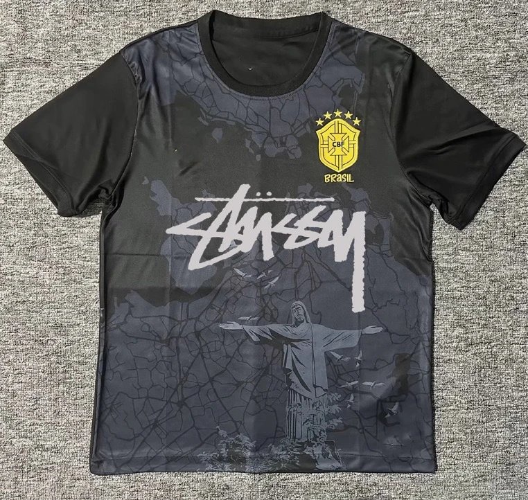 Stussy x CBF Brazil National Team Jersey Yellow / Green - 10