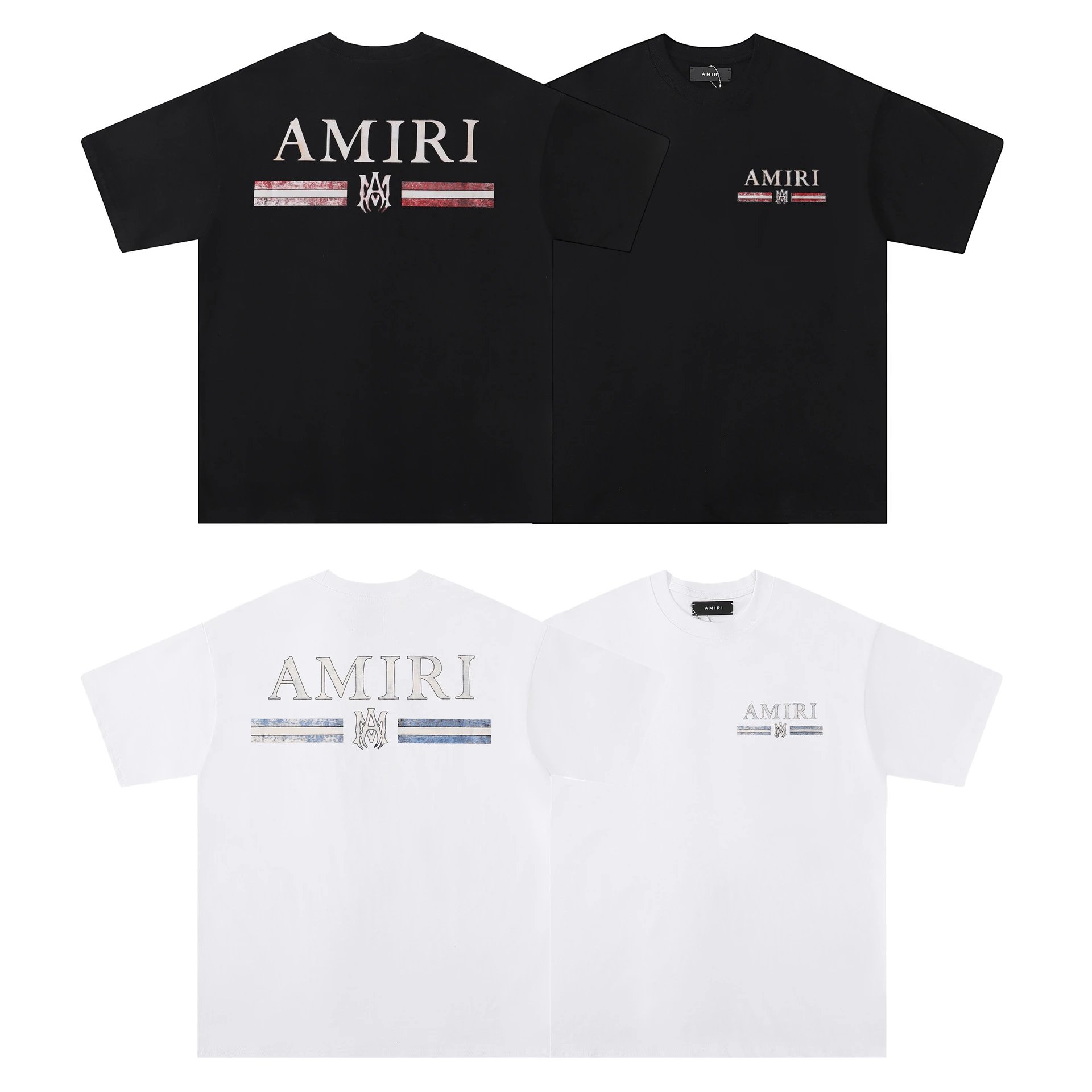 Amiri Ornate Script Logo White T-Shirt - 28