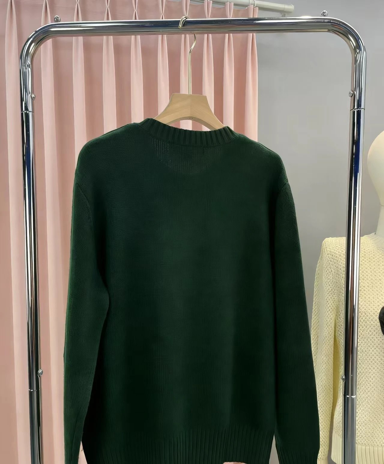 Kappa Tennis Bear Embroidered Green Sweater - 11