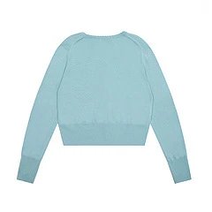 Design Cropped Cardigan Black Knit Cardigan Outerwear.cardigan - 11
