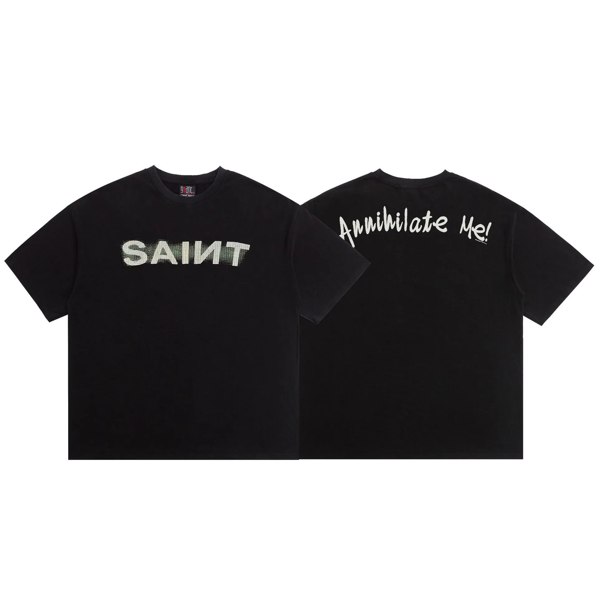 Design SAINT ETW x MXX Dirty Pig Graphic Tee White T-Shirt T-Shirts - 7