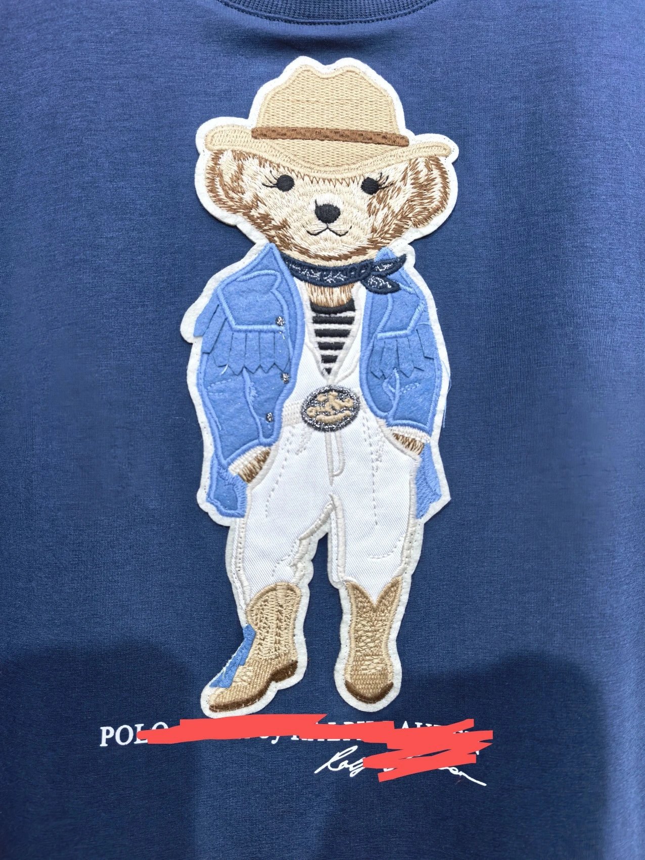 Polo Ralph Lauren Bear Embroidered Gray T-Shirt - 12