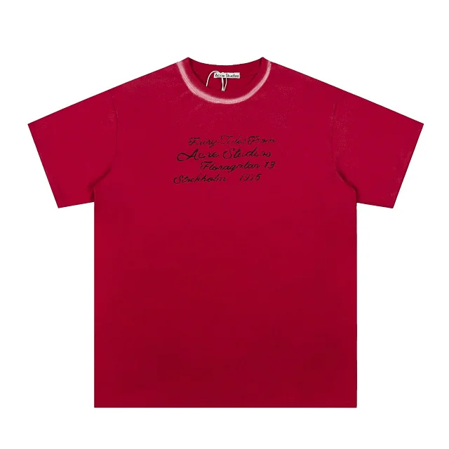 Acne Studios T-Shirts Embroidered Logo product detail image 30