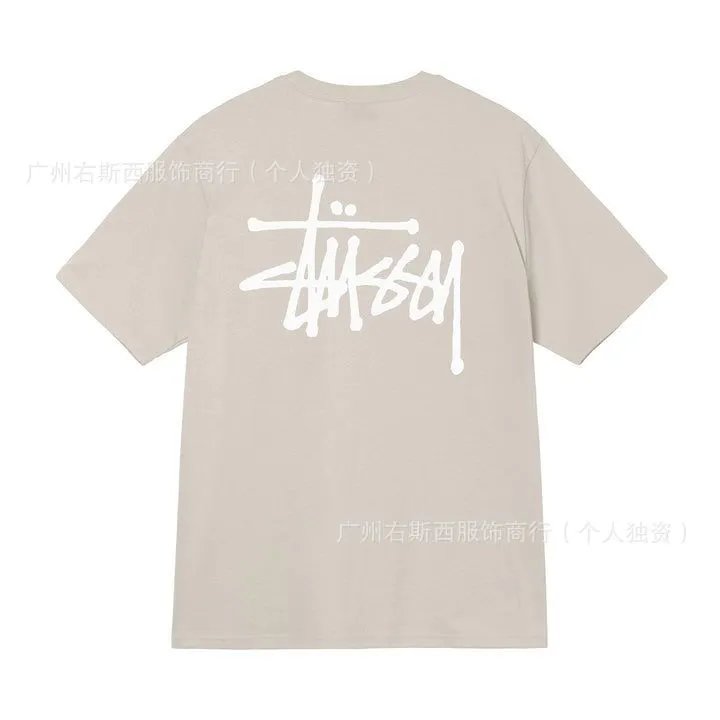 Stussy x Nike Peace Love Swoosh Beige T-Shirt - 18