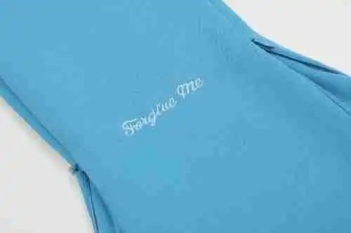 Design Graffiti Logo Set Gray T-Shirt and Shorts Casual Set - 25