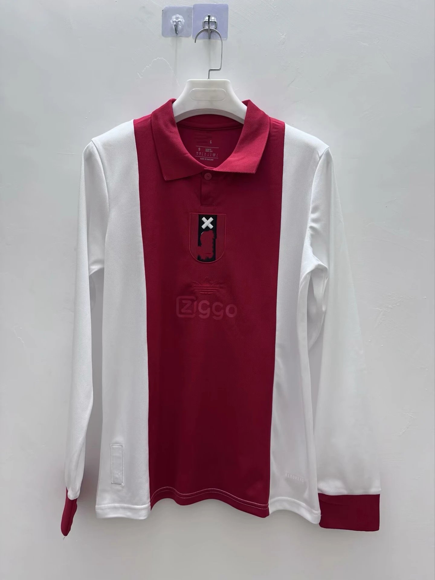 AC Milan Benfica Home Long-Sleeve Jersey Red Jersey - 7